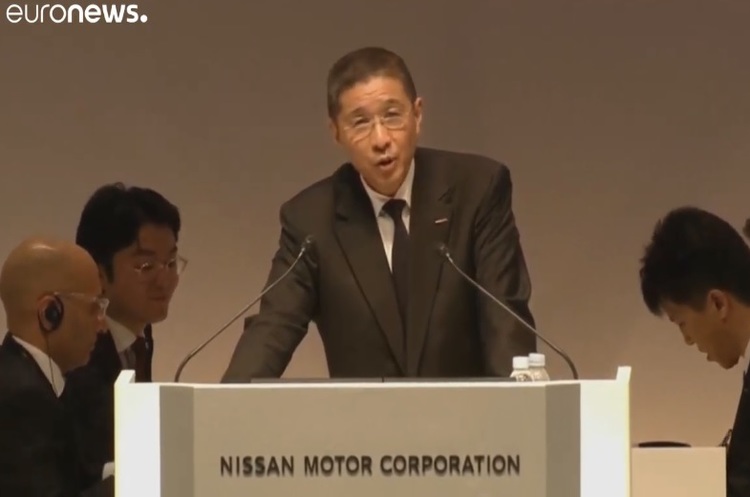 скрін-шот Euronews Акціонери Nissan не домовилися з Renault про подальшу співпрацю
