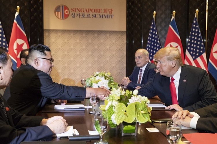 Twitter @realDonaldTrump США та КНДР ведуть переговори про третю зустріч Трампа та Кім Чен Ина – президент Південної Кореї