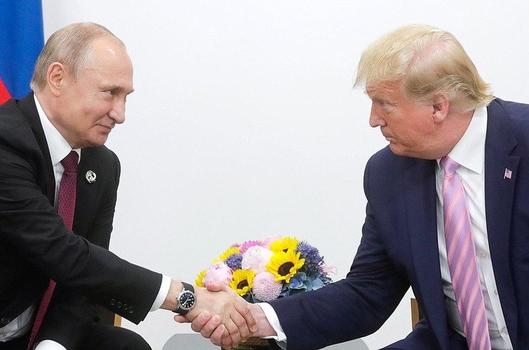 Владімір Путін, Дональд Трамп Трамп та Путін зустрілись під час G20
