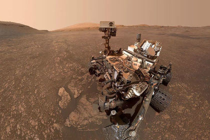 Фото: Global Look Press NASA опублікувало фото марсохода Curioisty з орбіти Марса