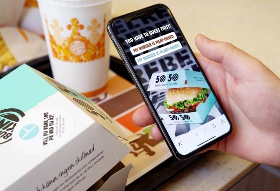 Handout\cnbc.com Burger King у Швеції пропонує клієнтам вгадати, справжнє м'ясо в їх бургері чи штучне