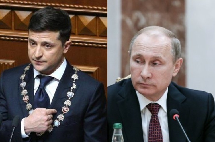Володимир Зеленський/Владімір Путін Зеленський сподівається на взаєморозуміння з Путіним