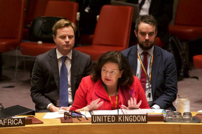 twitter @KarenPierceUN Постпред Великобританії привернула увагу ООН до порушень прав людини в Криму