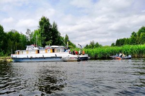 Держгідрографія проводить дослідження на річці Прип’ять