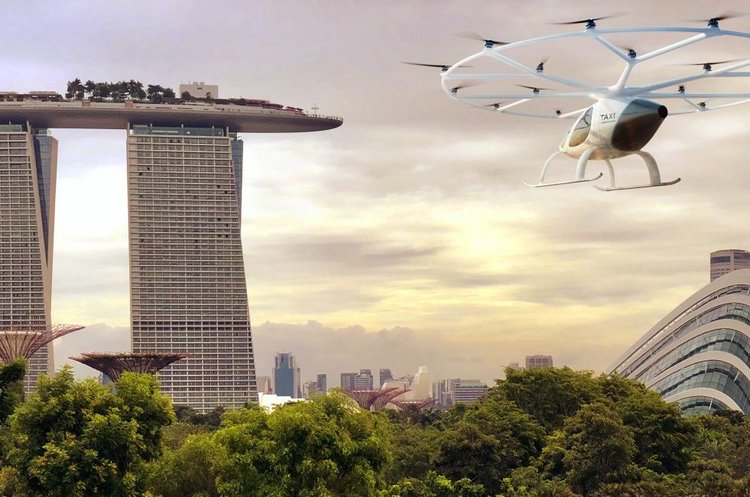 Volocopter продемонструвала своє перше міське аеротаксі (ВІДЕО) Volocopter продемонструвала своє перше міське аеротаксі (ВІДЕО)