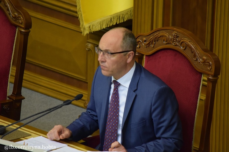 Голова ВР VIII скликання Андрій Парубій Cлідчі СБУ і ДБР заблокували центр управління системою «Рада-3»