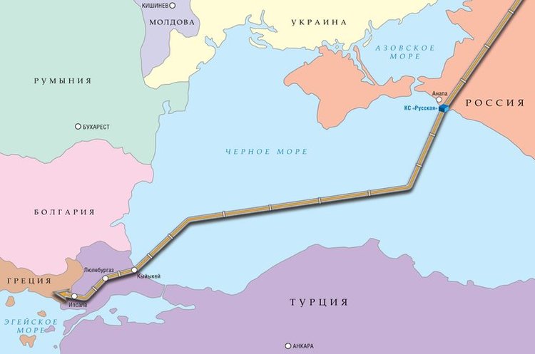 vestifinance.ru «Турецький потік» майже повністю перекриє для України транзит газу в південному напрямку