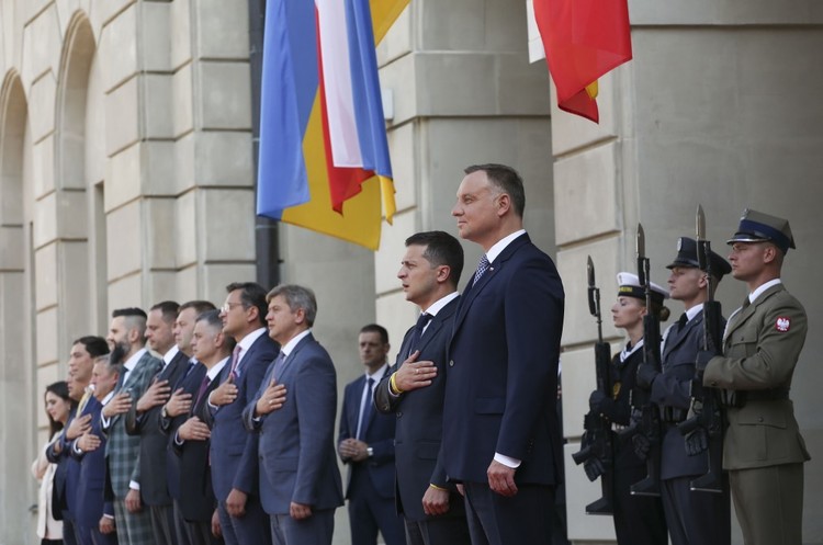 фото Офіційний сайт Президента України Зеленський і Дуда: «Північний потік-2» є неприйнятним і несе загрозу для всієї Європи