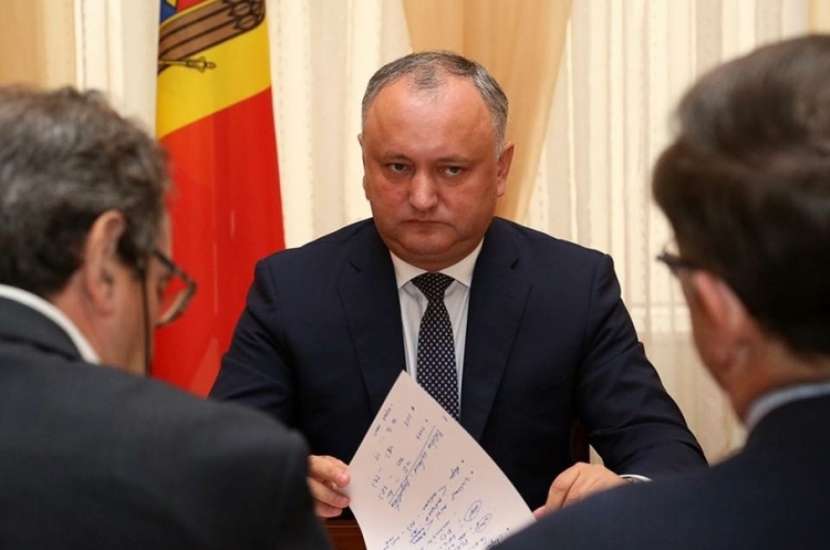 Ігор Додон, президент Молдови Президент Молдови виключив вступ країни до НАТО
