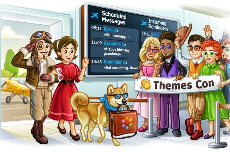 https://telegram.org Telegram додав функції запланованих повідомлень, нагадувань та приховування номера