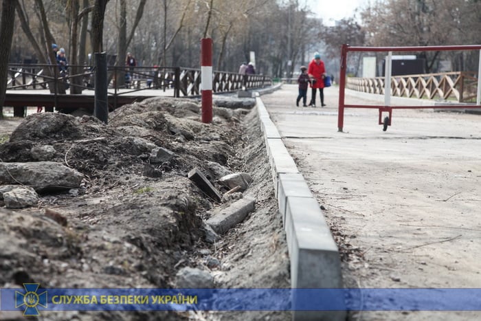 фото СБУ Чиновник «Київзеленбуду» присвоїв 10 млн грн, виділених на реконструкцію парку – СБУ