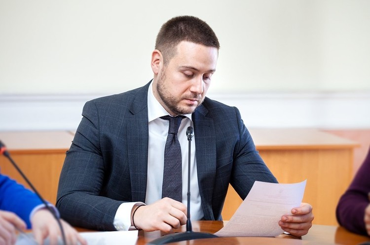 Заступник голови КМДА Володимир Слончак Продаж нежитлового приміщення в центрі Києва на «Прозорро.Продажі» приніс столиці 39,6 млн грн