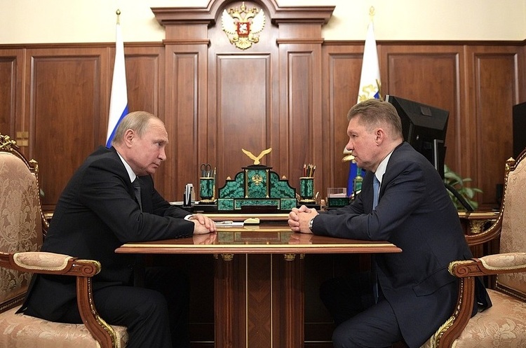 фото kremlin.ru Глава «Газпрому» підтвердив, що РФ готова надати Україні знижку на газ