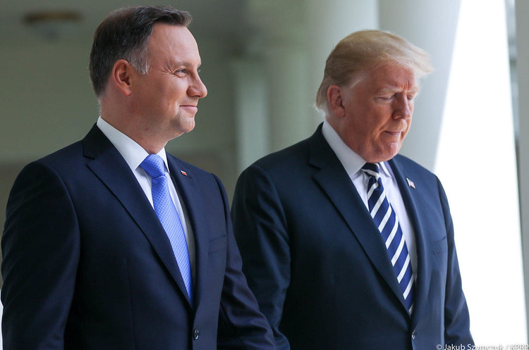 Анджей Дуда, Дональд Трамп Президенти США та Польщі обговорили, як зупинити «Північний потік – 2»