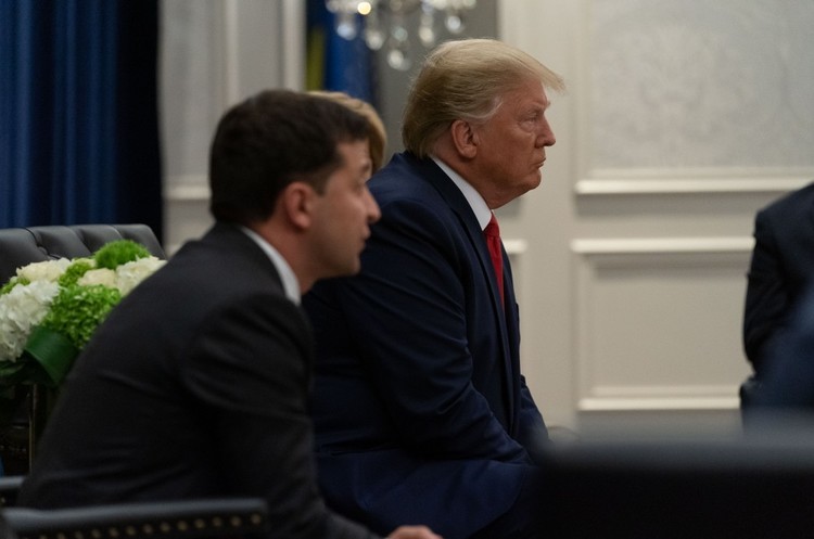фото Офіційний сайт Президента України Зеленський у розмові з Трампом образив Ангелу Меркель - Der Spiegel