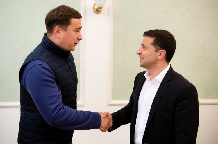 Роман Лещенко, Володимир Зеленський Зеленський призначив уповноваженого із земельних питань