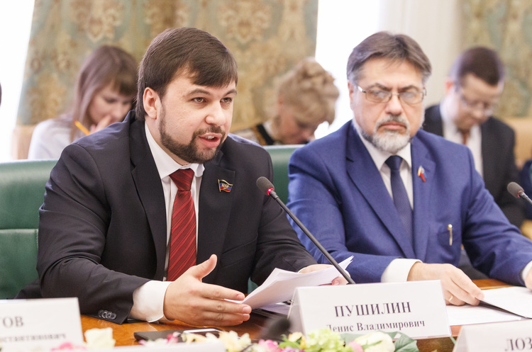 Денис Пушилін В ОРДЛО вимагають від Києва узгодити з ними закон про особливий статус Донбасу