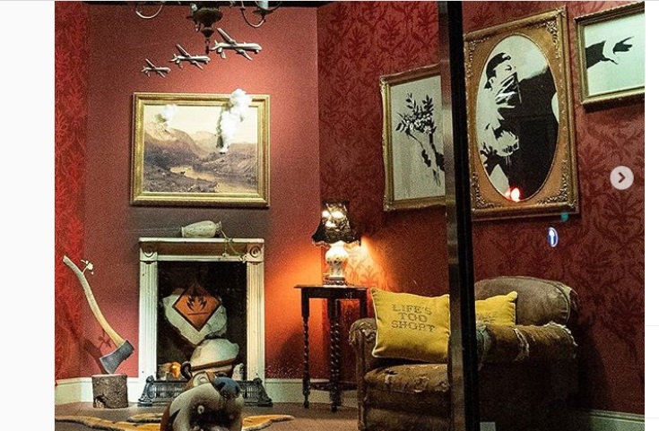 Instagram banksy В Лондоні відкрився магазин робіт стріт-художника Бенксі, але купити тут нічого не можна