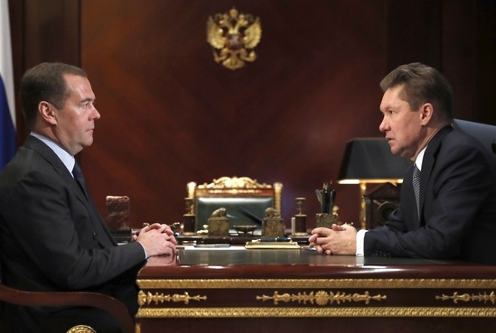 http://government.ru «Газпром» укладе транзитний контракт з Україною, тільки якщо вона зніме судові претензії
