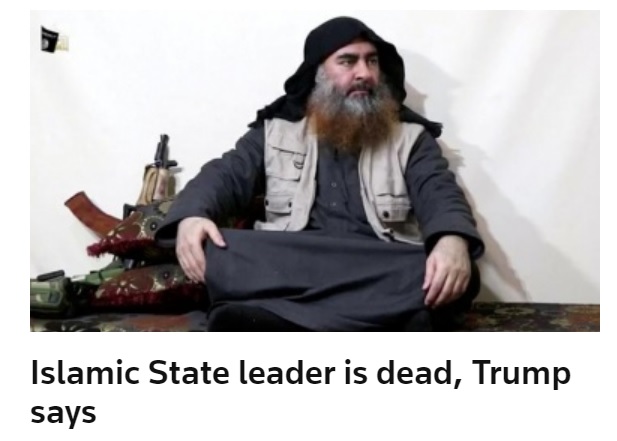 Reuters Трамп розповів про ліквідацію лідера ІДІЛ з кривавими подробицями