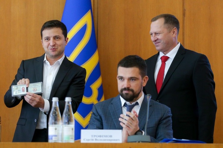 Володимир Зеленський та Ігор Сопель Зеленський призначив голову Тернопільської ОДА