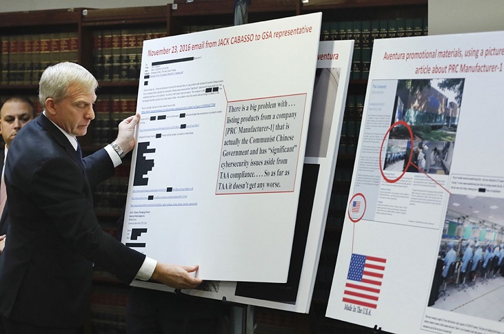 фото AP/foxnews.com Нью-йоркська фірма продавала уряду США китайське обладнання, видаючи його за американське