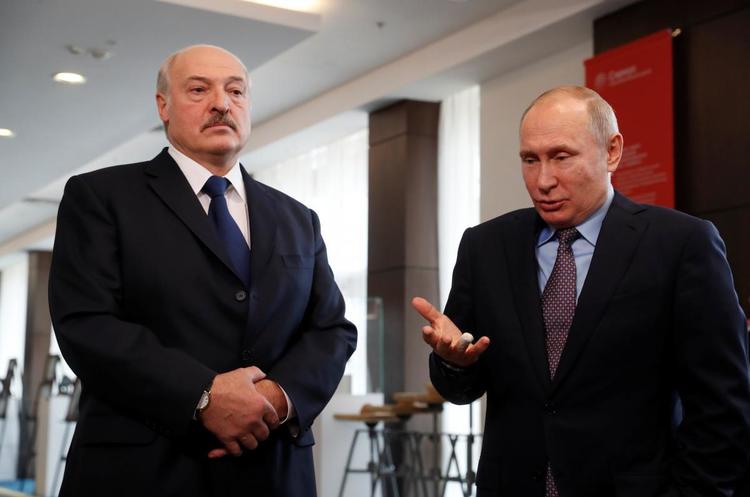 Фото: УНІАН Путін і Лукашенко домовилися про створення єдиного уряду та парламенту — посол Білорусі