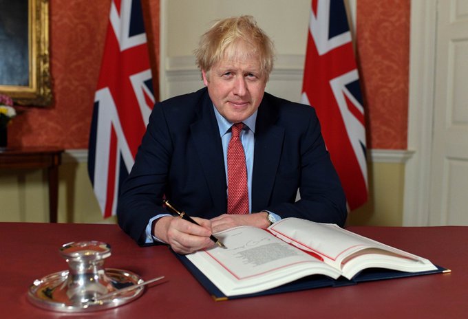 Борис Джонсон підписав угоду про вихід Британії з ЄС