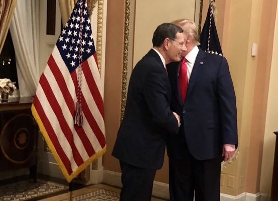 @SenJohnBarrasso Процедуру імпічменту щодо Трампа завершено: президента визнали невинним
