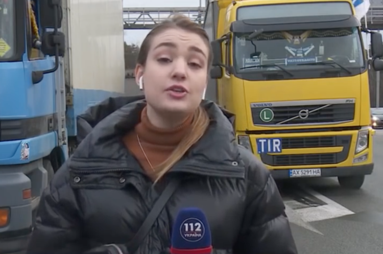 Міжнародні перевізники влаштували протест у Києві
