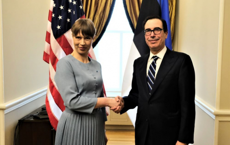 фото https://www.president.ee Естонія просуває «Інаціативу трьох морів» і закликає вкладати інвестиції в цей проект