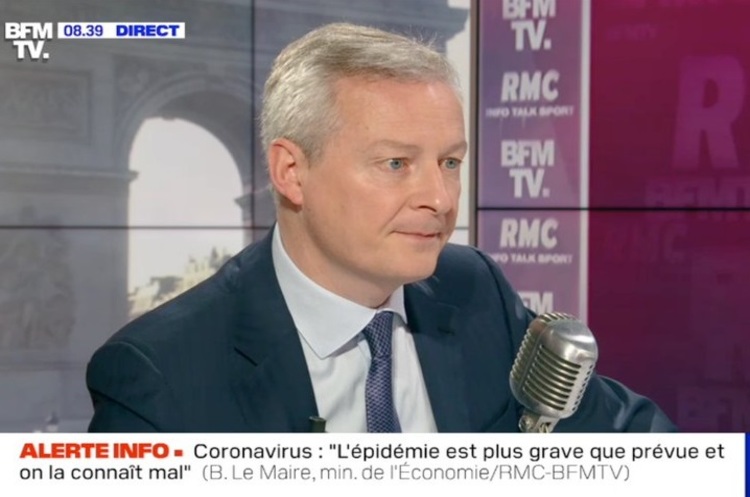 Франція виділить 45 млрд євро на підтримку бізнесу, що страждає через коронавірус