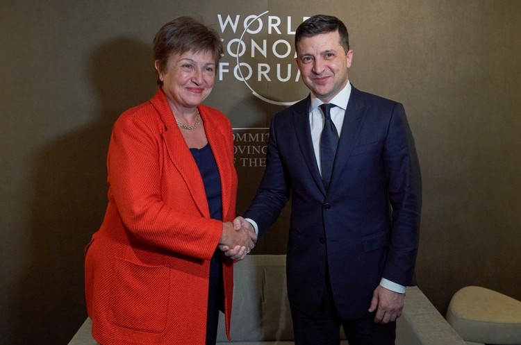 Президент обговорив з МВФ збільшення суми допомоги Україні