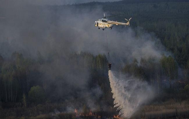MNS GOV.UA Пожежа в Чорнобильській зоні триває, поліція встановила винуватця підпалу