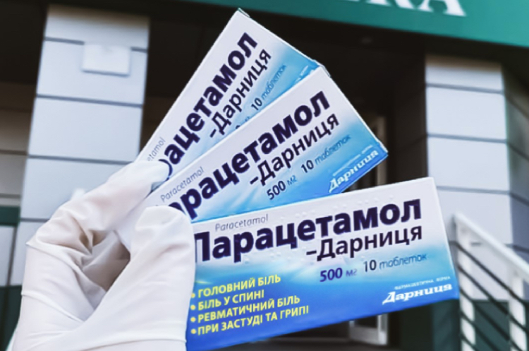 Фото: darnitsa.ua Додаткові 1,6 млн упаковок «Парацетамолу» від «Дарниці»