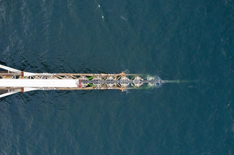 фото Nord Stream 2 У Німеччину направляється судно, здатне добудувати «Північний потік-2»