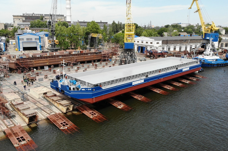 «Нібулон» спустив на воду третє судно для негабаритних вантажів «Нібулон» спустив на воду третє судно для негабаритних вантажів