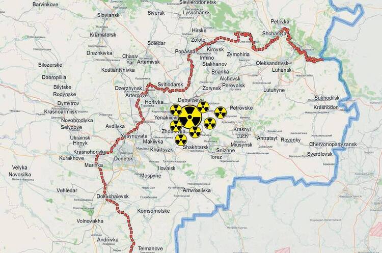 Після затоплення шахти на окуповані Донеччині у горизонтах питної води знайдено радіонукліди Після затоплення шахти на окуповані Донеччині у горизонтах питної води знайдено радіонукліди