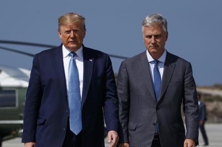 Twitter Robert C. O'Brien У радника Трампа виявлено коронавірус – ЗМІ