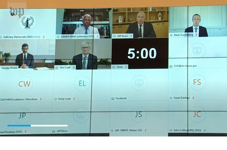 скрін-шот WP Глави Amazon, Apple та Google розповіли в Конгресі, чи влада Китаю викрадала в них технології