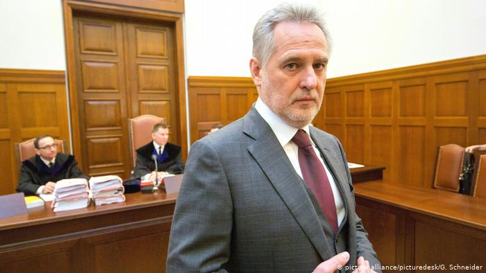 Бізнесмен Дмитро Фірташ Азотні компанії Фірташа скасували через суд рішення про примусовий поділ