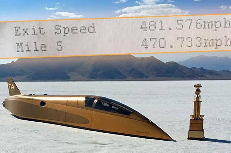 thedrive.com У США встановили новий рекорд швидкості пересування по землі