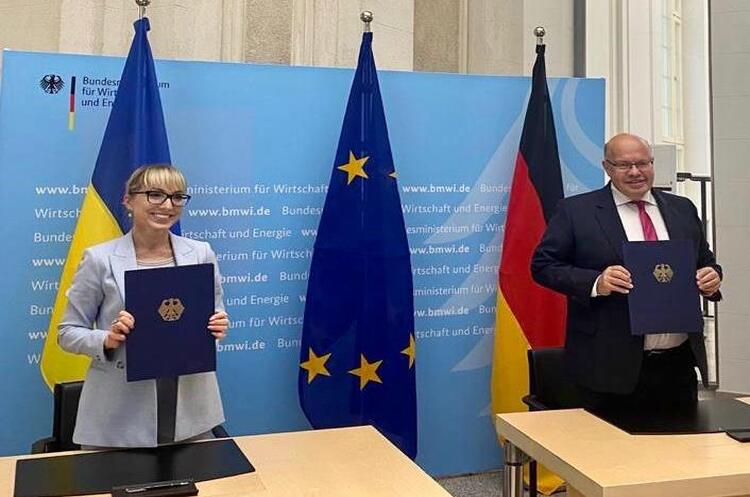 Ольга Буславець, Петер Альтмаєр Україна та Німеччина заснували енергетичне партнерство