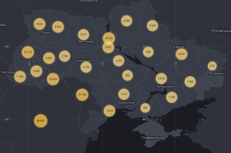 За добу в Україні COVID-19 підтвердили ще у 2430 осіб За добу в Україні COVID-19 підтвердили ще у 2430 осіб