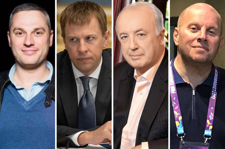 Зліва направо: Олександр Кохановський, Віталій Хомутинник, Борис Фуксман, Михайло Бродський Нові обличчя: хто з бізнесменів вирішив інвестувати в нерухомість
