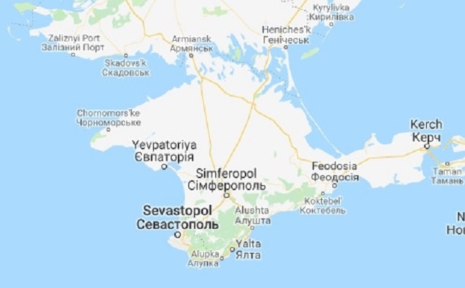 фото Google Map Офіс генпрокурора наклав арешти на 65 літаків, які літали в Крим
