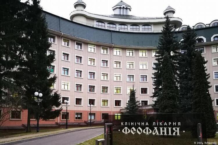Клінічна лікарня «Феофанія» ДУС просить збільшити витрати на медицину для топ чиновників до 1 млрд грн у 2021 році