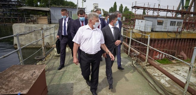 Держзавод отримав замовлення на причали після дзвінка Зеленського у Міноборони Держзавод отримав замовлення на причали після дзвінка Зеленського у Міноборони