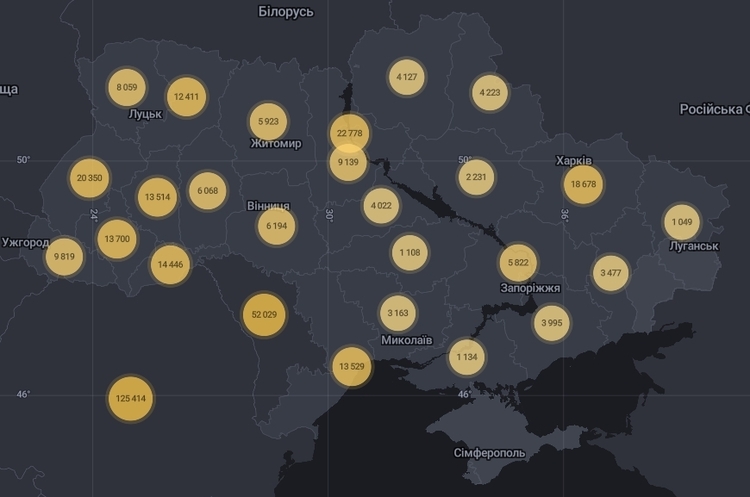 В Україні за добу – 4 027 випадків коронавірусу В Україні за добу – 4 027 випадків коронавірусу