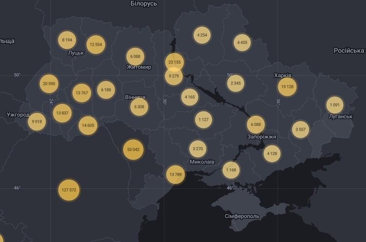 В Україні за добу – 4 069 випадків коронавірусу В Україні за добу – 4 069 випадків коронавірусу